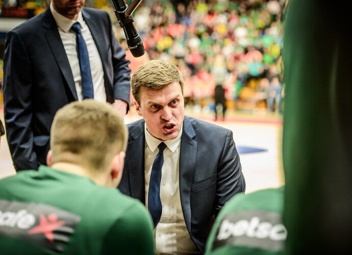 D.Adomaitis gyrė komandos naujokus (FIBA Europe nuotr.)