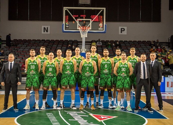 Lietuvos rinktinė yra 8-a pasaulyje (FIBA nuotr.)