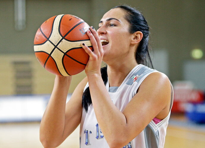 I.Šimkutė buvo rezultatyviausia uteniškių gretose (Foto: Augustas Didžgalvis)