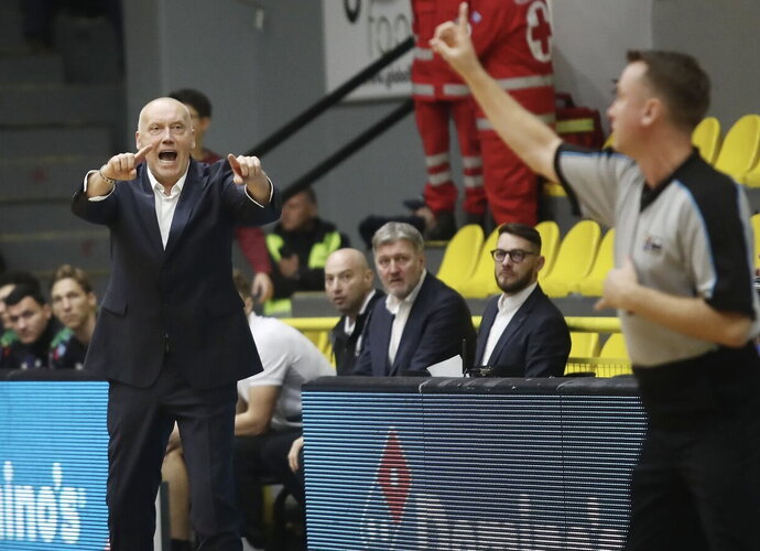 R.Kurtinaitis lieka be pergalių tarptautiniame fronte (FIBA Europe nuotr.)