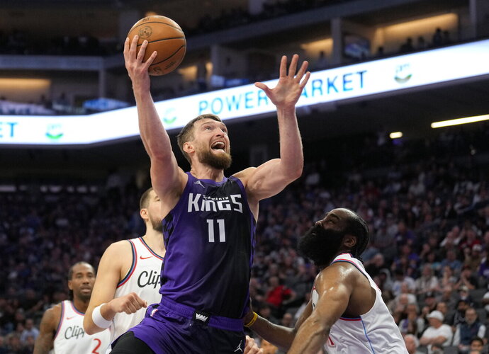 D.Sabonis fiksavo dvigubą dublį (Scanpix nuotr.)
