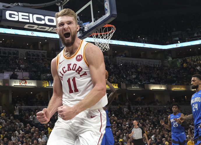 D.Sabonis buvo ne tik efektyvus, bet ir efektingas (Scanpix nuotr.)