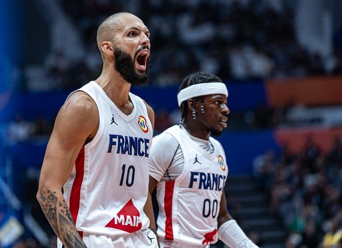 Prancūzai šiemet yra Prancūzijoje, kurioje prieš ketverius metus buvo vokiečiai (FIBA nuotr.)