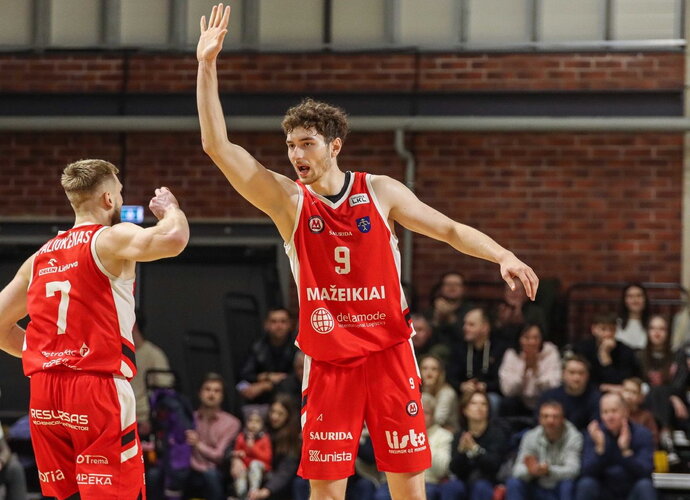 K.Bruhnke lieka Mažeikiuose („Betsafe-LKL“ nuotr.)