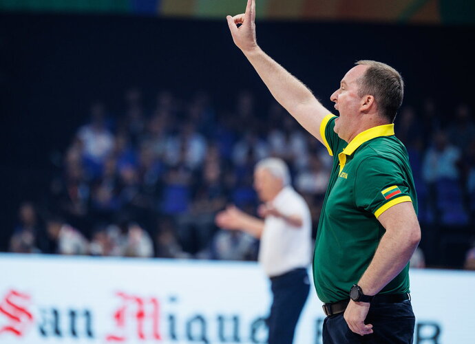 K.Maksvytis neslėpė apmaudo (BNS nuotr.)