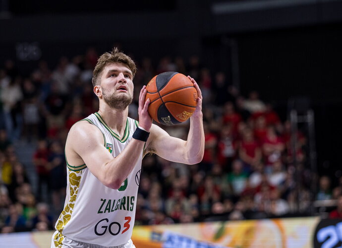D.Giedraitis sugrįžo po traumos (Foto: Rokas Lukoševičius)
