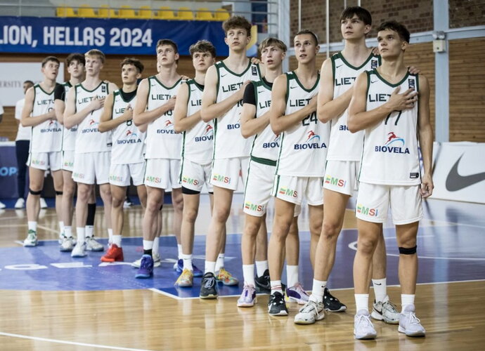 Lietuviai kovoja dėl 9 vietos (FIBA nuotr.)
