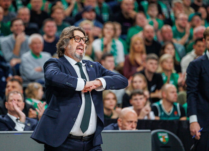 A.Trinchieri apžvelgė visus opiausius klausimus (BNS nuotr.)