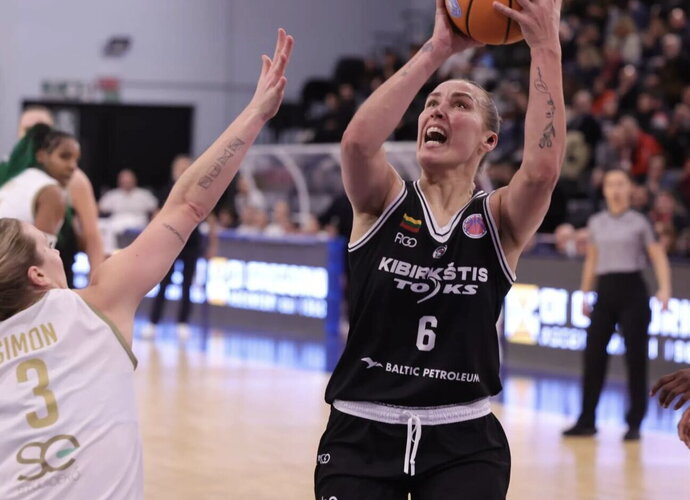 K.Nacickaitė pelnė 20 taškų