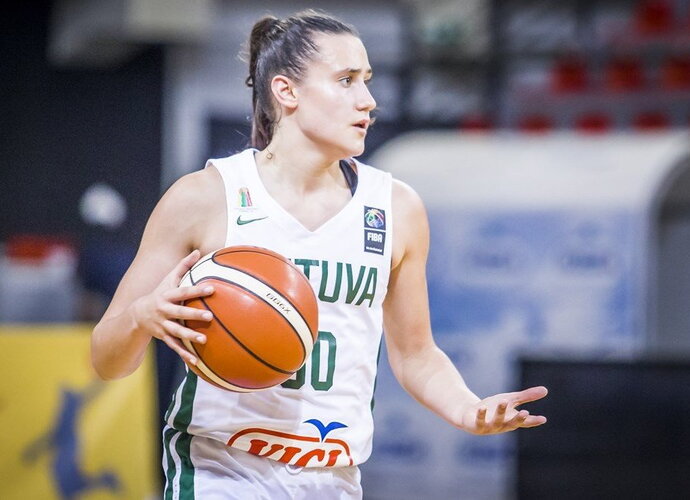 A.Zdanevičiūtė buvo nesulaikoma (FIBA Europe nuotr.)