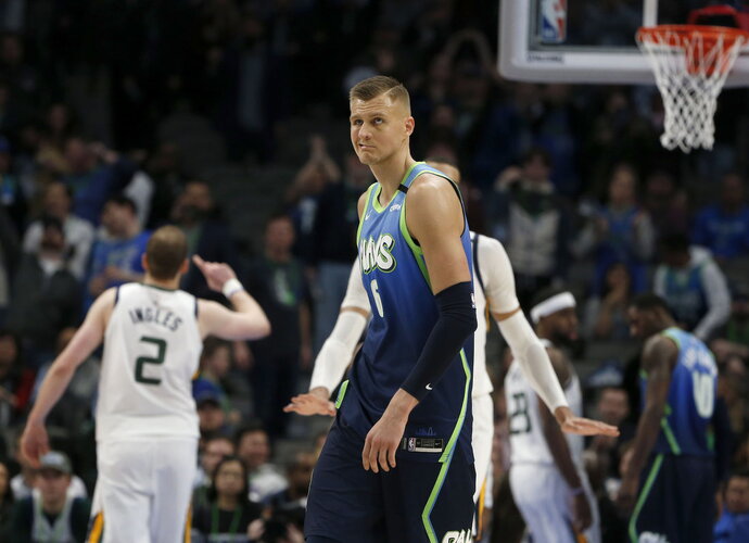 K.Porzingis šį sezoną renka po daugiau nei 19 taškų (Scanpix nuotr.)