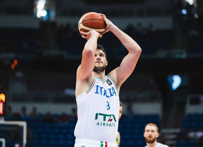 D.Gallinari užtruko Puerto Rike (FIBA nuotr.)
