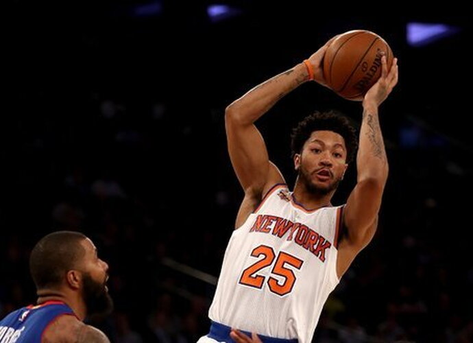 D.Rose'o bėdos su sveikata ir vėl pavijo įžaidėją (Scanpix nuotr.)
