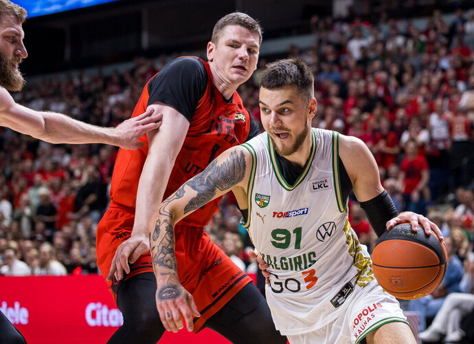 D.Sirvydis pataikė svarbius metimus (Foto: Rokas Lukoševičius)