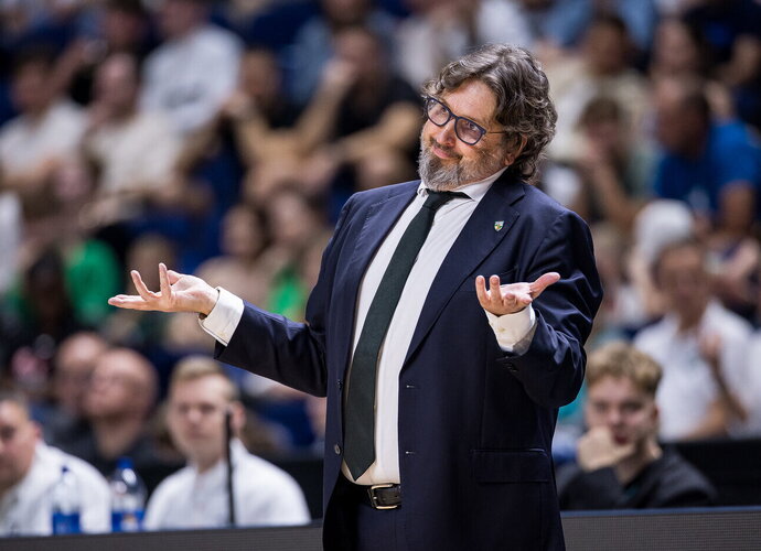 A.Trinchieri teigiamai atsiliepė apie oponentus (Foto: Rokas Lukoševičius)
