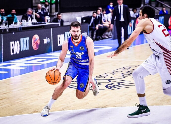T.Dimša atrodė blankiai (FIBA Europe nuotr.)