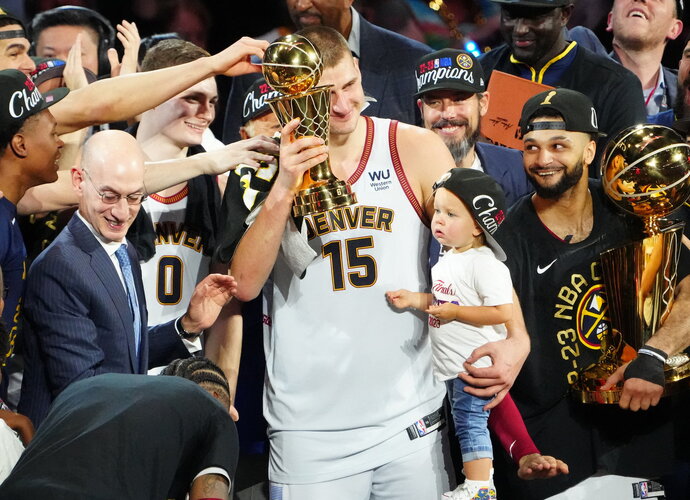 N.Jokičius užkopė į NBA viršūnę (Scanpix nuotr.)