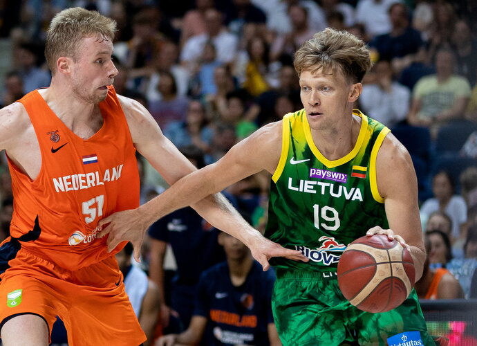 M.Kuzminskas grįžo ant parketo po pusmečio pertraukos (BNS nuotr.)