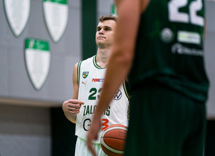 A.Bieliauskas dominavo po krepšiais (Žalgirio nuotr.)