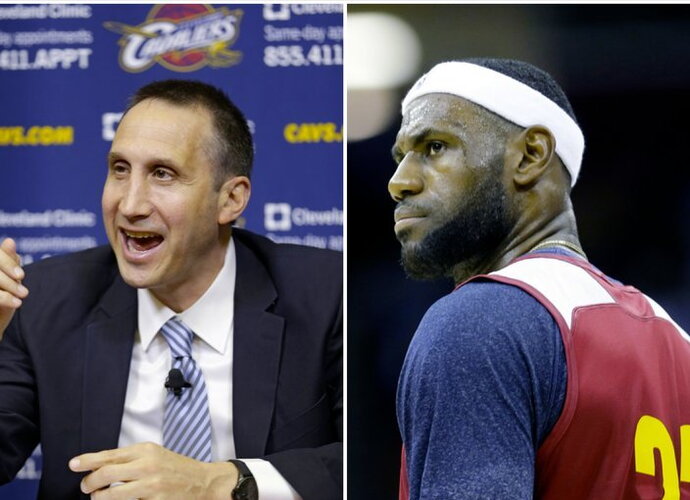 LeBronas Jamesas neabejoja Davido Blatto sugebėjimais (Scanpix nuotr.)