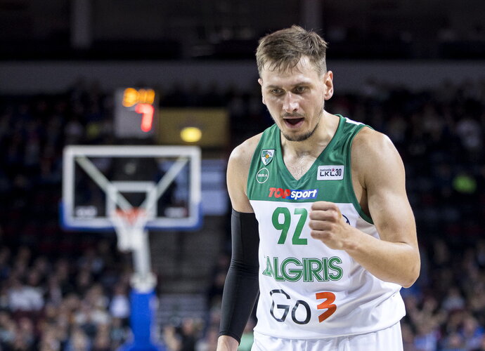E.Ulanovas tapo „Žalgirio“ kapitonu (LKL nuotr.)