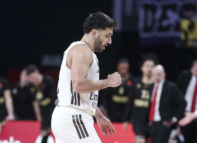 F.Campazzo žibėjo šiame mače (Scanpix nuotr.)