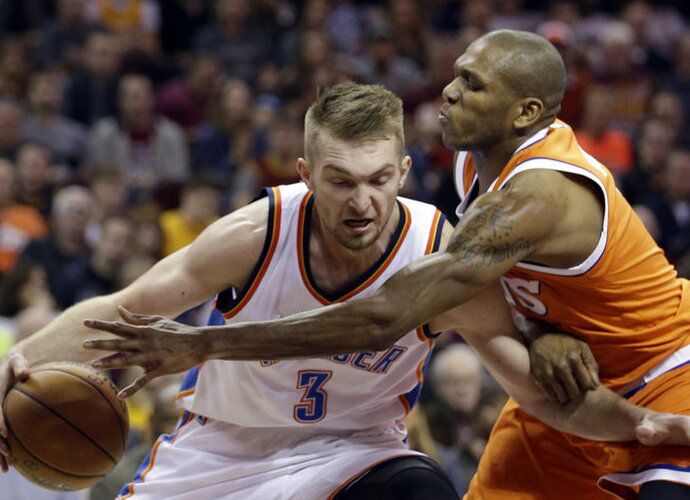 D.Sabonis ir vėl žaidė efektingai (Scanpix nuotr.)