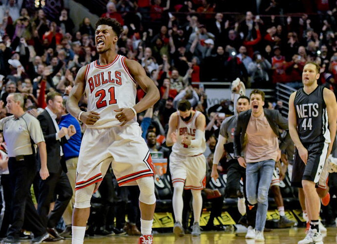 J.Butlerio metimas atnešė pergalę „Bulls“ (Scanpix nuotr.)