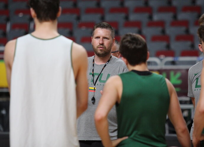 G.Petrauskas išskyrė varžovų lyderį (LTU.basketball nuotr.)
