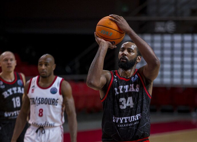 K.Bensonas žais Utenoje (FIBA Europe nuotr.)
