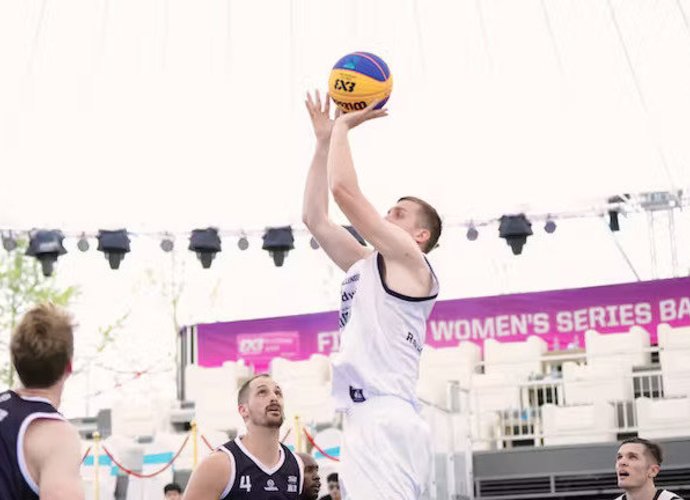 M.Užupis pataikė auksinį metimą (FIBA nuotr.)