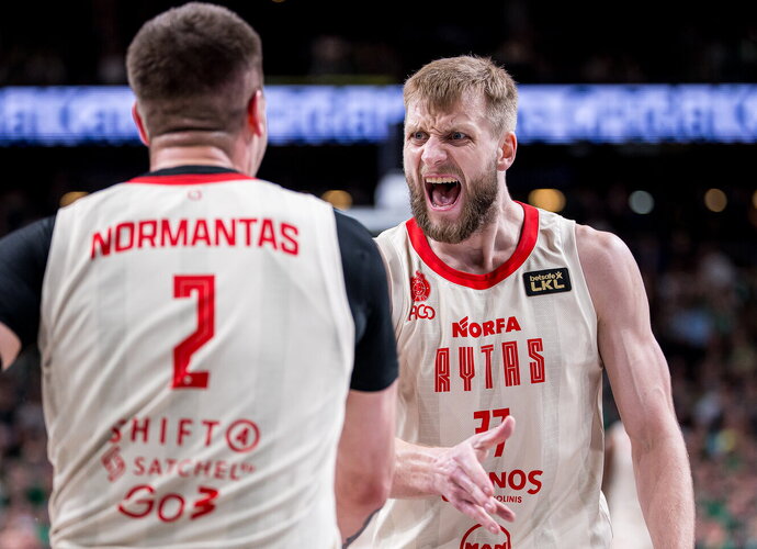 „Rytas“ buvo solidus pirmoje pusėje (Foto: Rokas Lukoševičius)