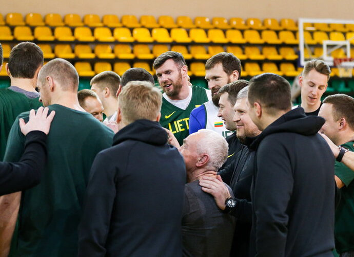 Lietuvos rinktinė (Josvydas Elinskas, Fotodiena.lt)