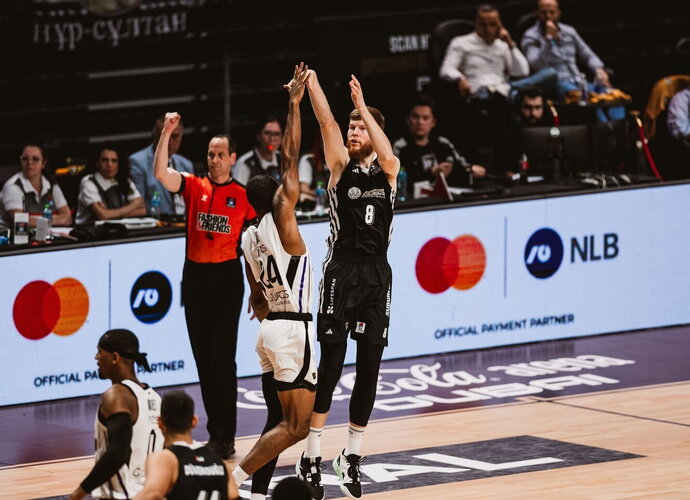 Dubajaus ekipa laimėjo prieš „Partizan“
