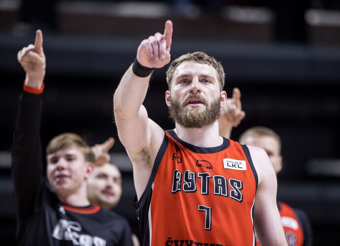 „Rytas“ yra pirmajame krepšelyje  (Foto: Rokas Lukoševičius)