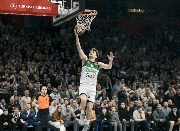 D.Giedraitis buvo puikus gynyboje (Žalgirio nuotr.)