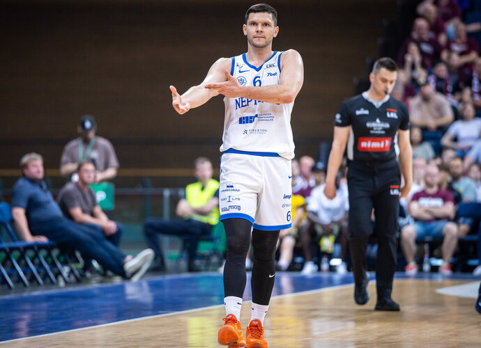R.Lomažas žaidė Klaipėdoje (Foto: Rokas Lukoševičius)