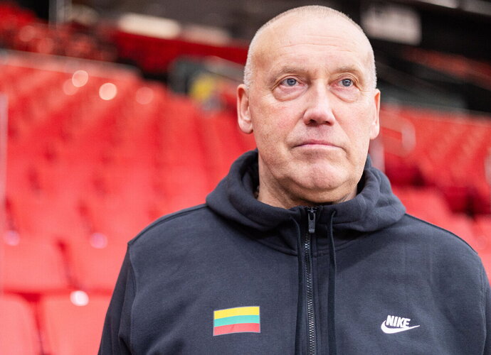 R.Kurtinaitis jaučiasi pasirengęs debiutui (BNS nuotr.)