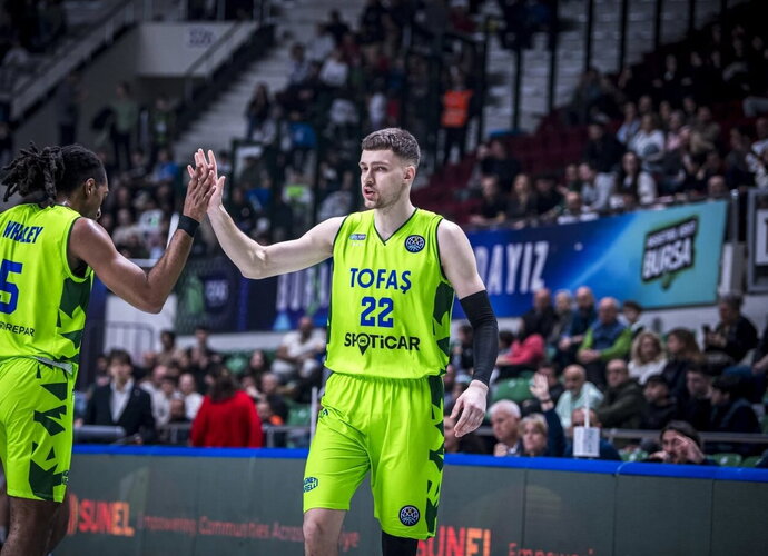 M.Blaževičius buvo pasyvesnis nei įprastai (FIBA Europe nuotr.)