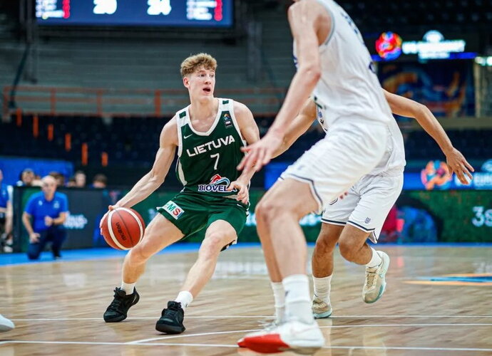 K.Jakučionis vedė komandą į pergalę (FIBA nuotr.)