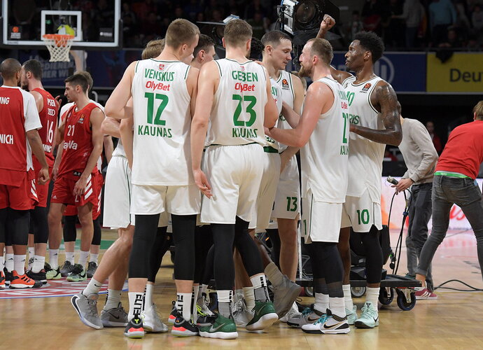 „Žalgiris“ pagaliau nutraukė 9 pralaimėjimų seriją (Scanpix nuotr.)