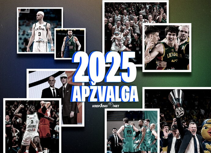 2025 metai Lietuvos krepšinyje atnešė ir pergalių, ir skaudulių (Krepsinis.net nuotr.)