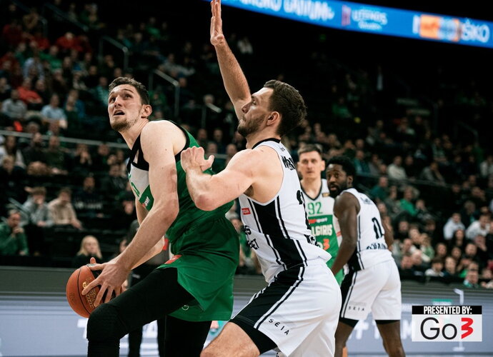 L.Birutis surinko 25 naudingumo balus (Žalgirio nuotr.)