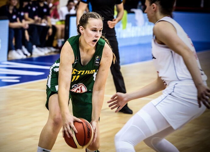 G.Šegždaitės taškai pergalės neatnešė (FIBA Europe nuotr.)
