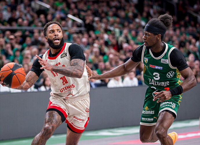 LKL finalo startas sutraukė daug žiūrovų (Foto: Rokas Lukoševičius)
