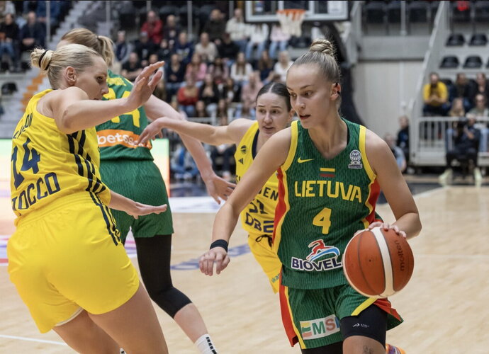 J.Jocytė buvo rezultatyviausia (FIBA nuotr.)