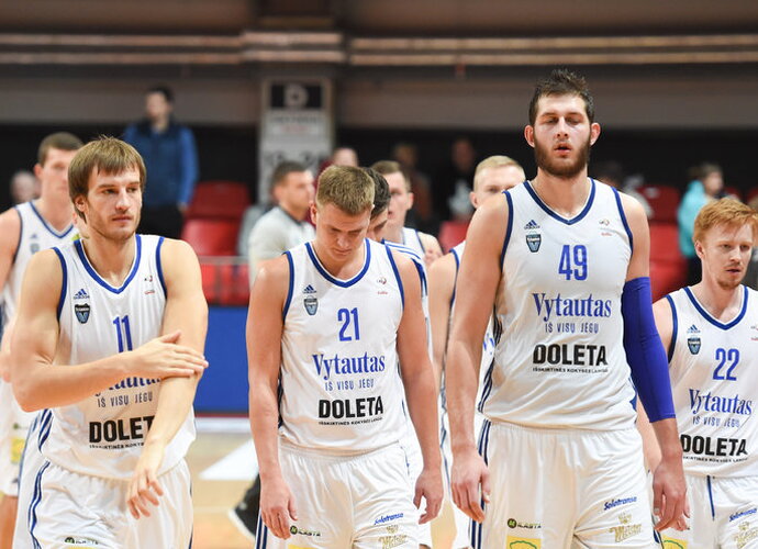 „Vytautas“ išsivežė sunkią pergalę iš Utenos (Fotodiena.lt)