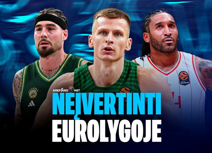 Eurolygoje ryškų skirtumą daro žaidėjai, kurių statistikos grafos nėra išskirtinės (Krepsinis.net nuotr.)