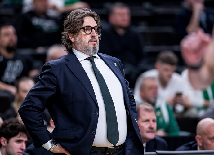 A.Trinchieri piktinosi techninėmis nuobaudomis (Foto: Rokas Lukoševičius)