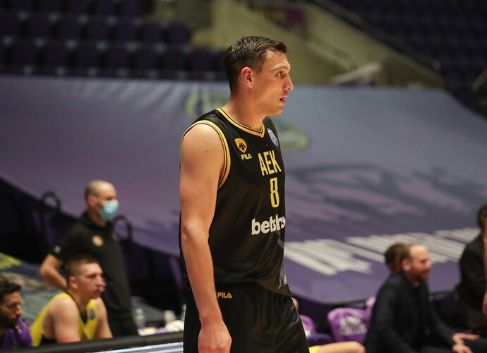 J.Mačiulis buvo sunkiai sulaikomas (FIBA Europe nuotr.)